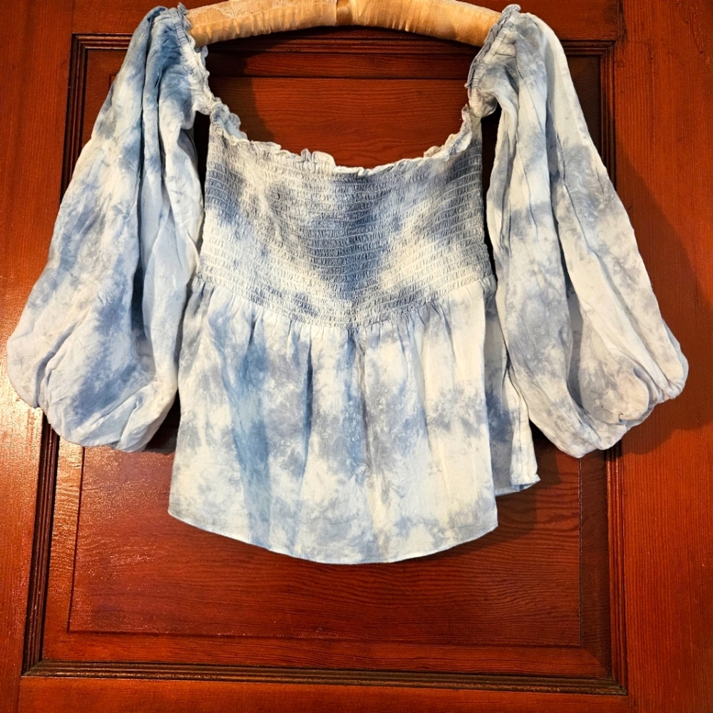 American Eagle tie-dye top